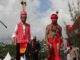 Panglima Jilah Pastikan Pasukan Merah Suku Dayak Kawal Jokowi Satu Komando