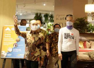 ADAKAN SIMULASI PROTOKOL KESEHATAN COVID-19 KAWAN LAMA GROUP SIAP LAYANI PELANGGAN SAAT NEW NORMAL
