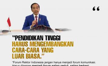 Empat Pesan Presiden Jokowi untuk Pendidikan Tinggi Indonesia