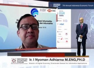 7th Annual Indonesia Economic Forum: Hari Ketiga, Sesi 2 “AI, IoT, Cloud dan Big Data: Realitas Baru”
