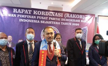 PARTAI DEMOKRASI RAKYAT INDONESIA SEJAHTERA (PDRIS) GELAR RAPAT KOORDINASI PERTAMA UNTUK KONSOLIDASI PARTAI