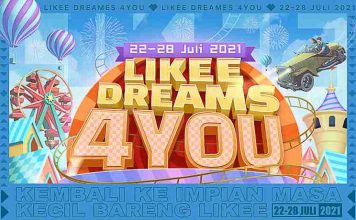 Rayakan Hari Jadi ke-4, Likee Ajak Pengguna Bernostalgia Kembali ke Masa Kecil