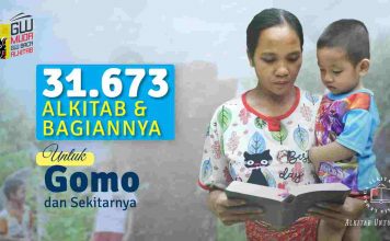 31.673 Alkitab untuk Gomo dan Sekitarnya